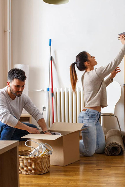 Family packing for relocation