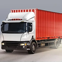 20ft closed container truck